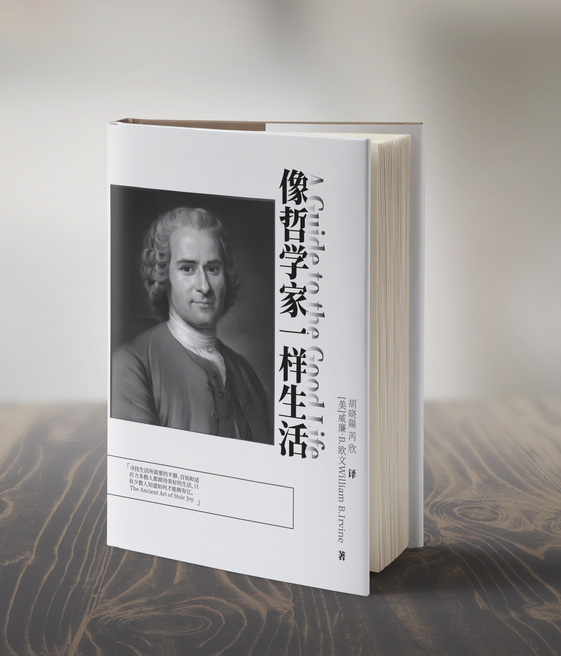 像哲学家一样生活 书籍装帧 经典肖像版